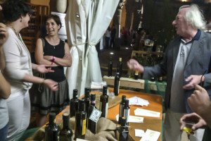 Slow Food Viterbo, in collaborazione con Slow Food Italia e Slow Food Lazio organizza a Viterbo lo Slow Food Village. La manifestazione prevede più di 150 eventi in concomitanza con Caffeina Cultura Festival di Viterbo. Un ricco programma di appuntamenti nelle vie, piazze e cortili di Viterbo attraverso eventi e la partecipazione di ospiti di rilevanza nazionale e internazionale tra cui scrittori e giornalisti, dibattiti, reading teatrali, anteprime nazionali, letture sceniche, teatro per ragazzi, concerti, proiezioni, spettacoli, sonorizzazioni, mostre ed esposizioni, artigianato e gastronomia. Il tema dello Slow Food Village 2015 è "La Terra racconta, la terra Unisce" anche in occasione di Expo Milano 2015 e dell'anno Internazionale dei Suoli indetto dalle Nazioni Unite.